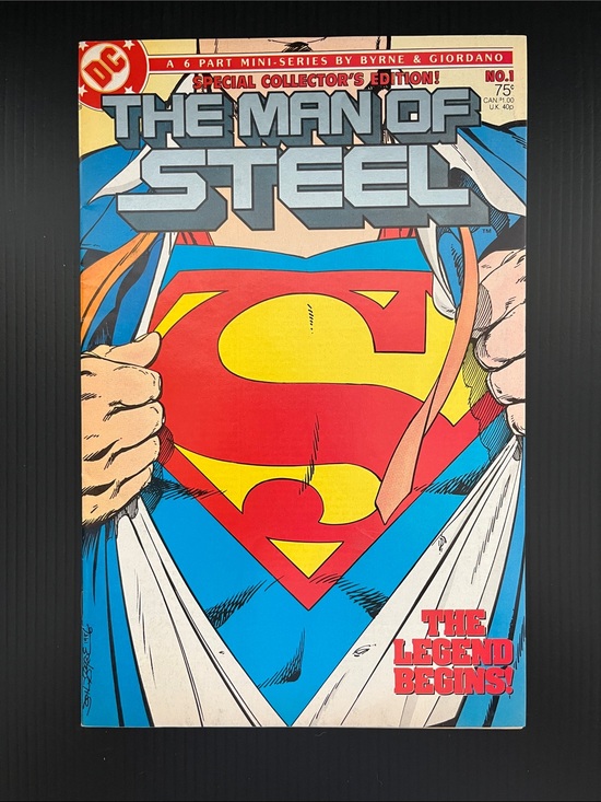 DC Comics Other - 🔑 DC Comics The Man of Steel #1 Special Collector Edition - John Byrne Cover